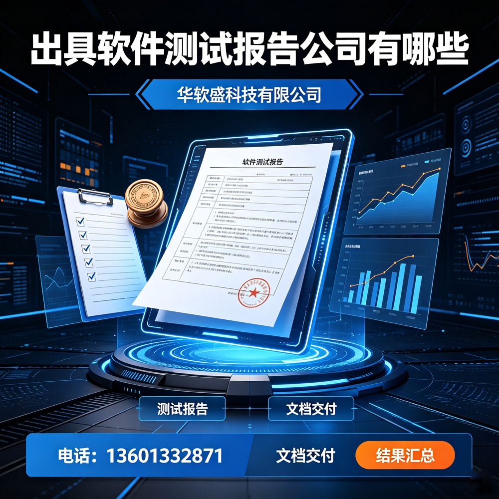 2026出具软件测试报告公司有哪些？第三方软件测试公司排名，资质靠谱的北京软件测试公司推荐